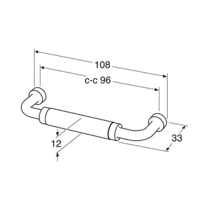 Gustavsberg Håndtak til baderomsskap H2