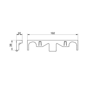 Gustavsberg Klikkhylle