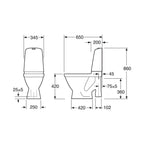 Gustavsberg Nautic 1591 HF Toalett