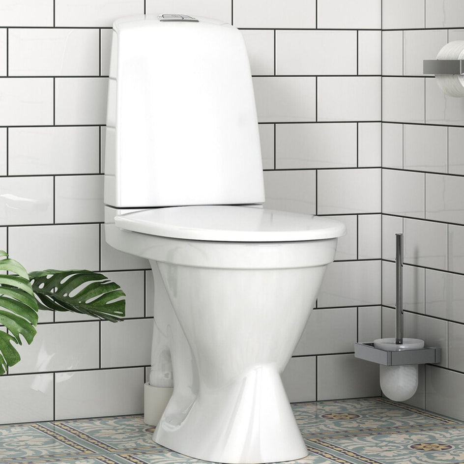 Gustavsberg Nautic 1591 Toalett Hvit Gustavsberg Gulvstående toalett GRO-6022308