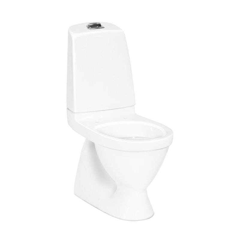 Gustavsberg Nautic 5500 Gulvtoalett - skjult s-lås Hvit Gustavsberg Gulvstående toalett GRO-6023013