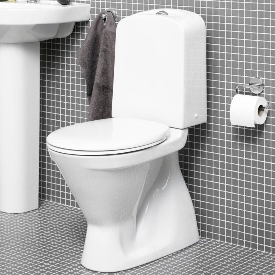 Gustavsberg Nordic3 3500 Toalett Hvit Gustavsberg Gulvstående toalett GRO-6022909