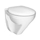 Gustavsberg Nordic3 HF 3635 Compact Vegghengt Toalett Hvit / Mykplast Gustavsberg Vegghengt toalett GRO-6023685