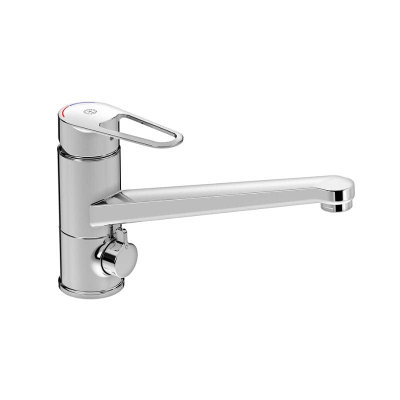 Gustavsberg Nye Nautic Kjøkkenkran - lav tut Krom Gustavsberg Kjøkkenarmatur GRO-4340837