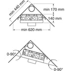 Gustavsberg Triomont XS Fikstur Innbyggingssisterne