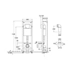 Gustavsberg Triomont XS Fikstur Innbyggingssisterne