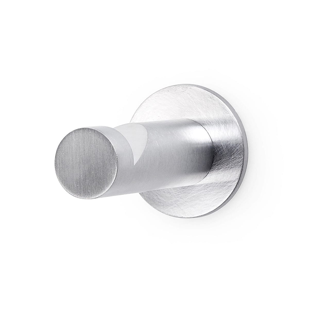 Habo 1367 Enkel Krok Børstet krom Habo Knagger HA-13301