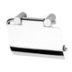 Habo 1368 Toalettpapirholder med lokk Krom Habo Toalettrullholder HA-30150