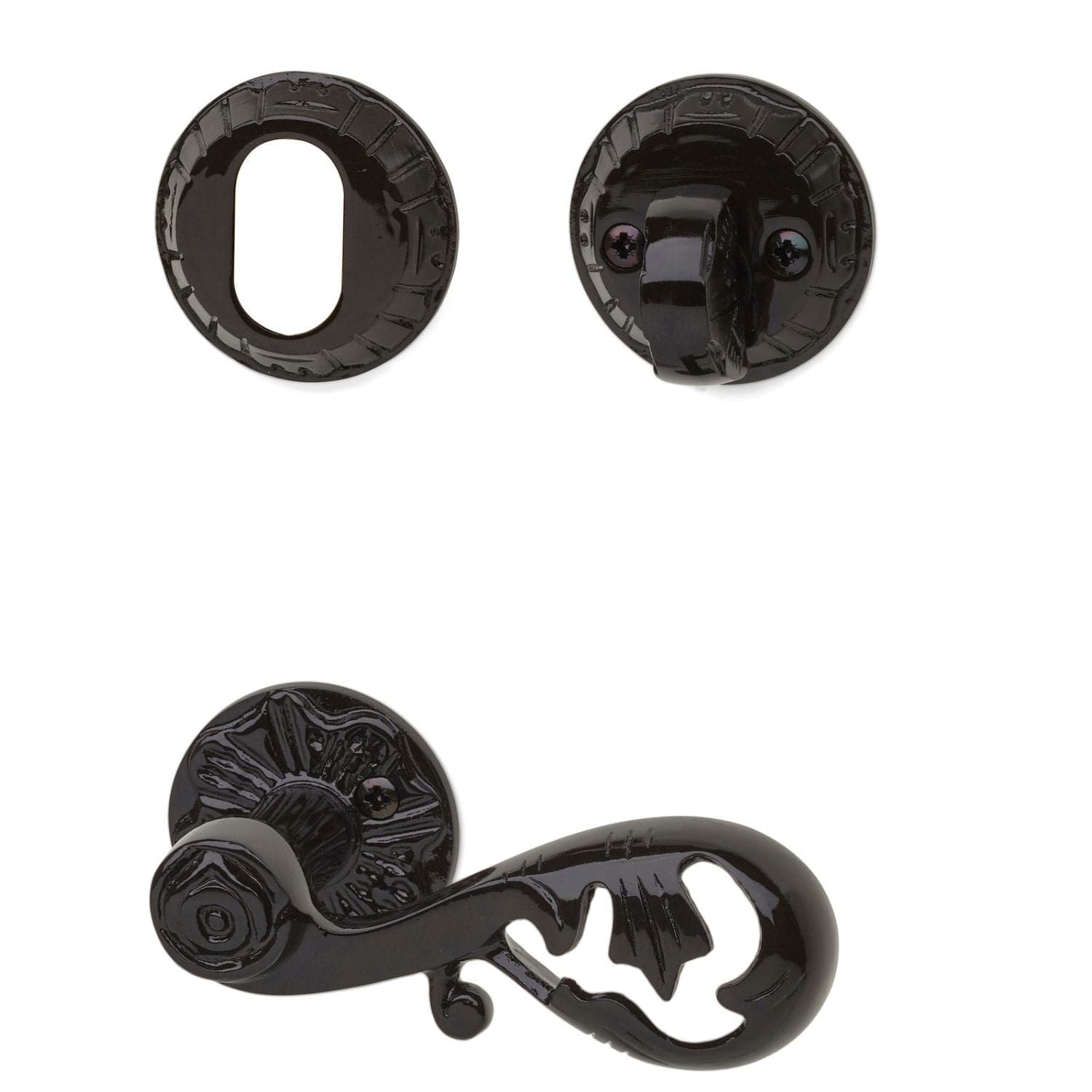 Habo A4472 Dørvrider Knappvrider Antikklakk Habo Dørhåndtak ytterdør HA-55525