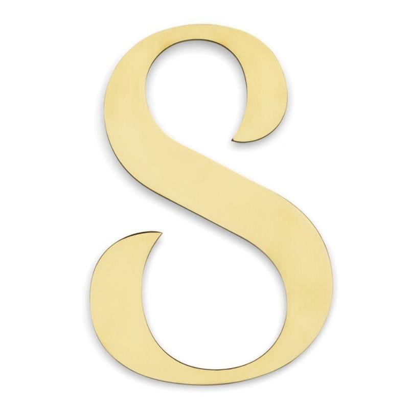 Habo Century Husnummer H11.4cm Messing / 8 Habo Husnummer HA-30705