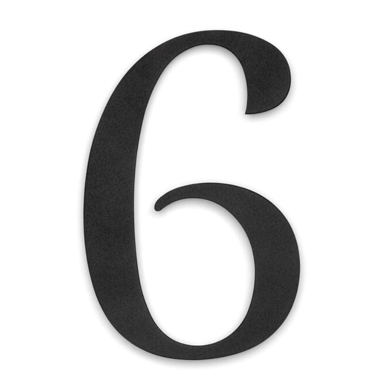 Habo Century Husnummer H11.4cm Svart / 6 Habo Husnummer HA-30688