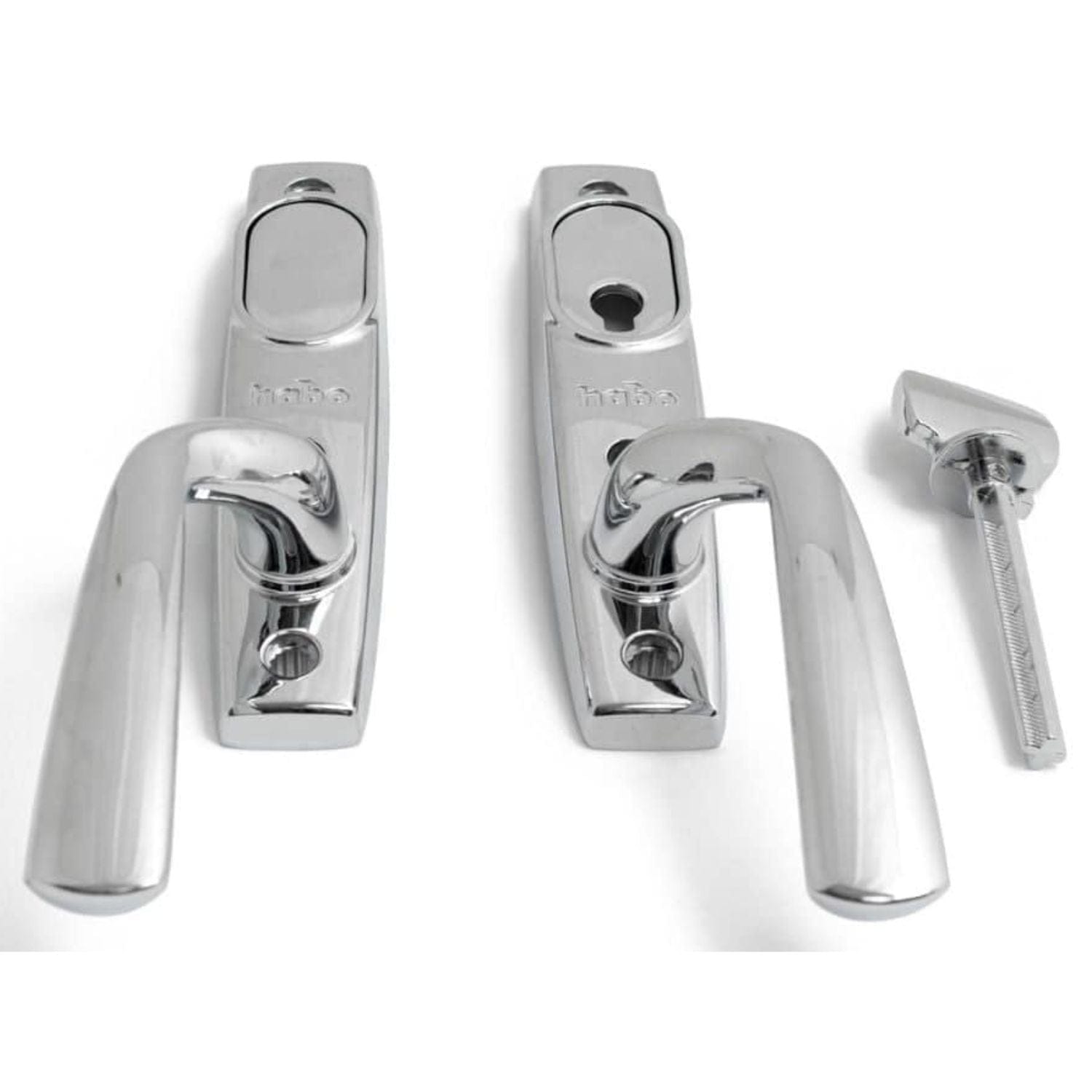 Habo Copenhagen Balkongdørvrider Krom Habo Dørvrider balkongdør HA-16180