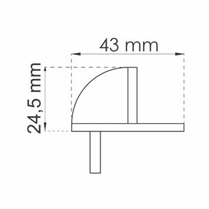Habo 2897 Dørstopper