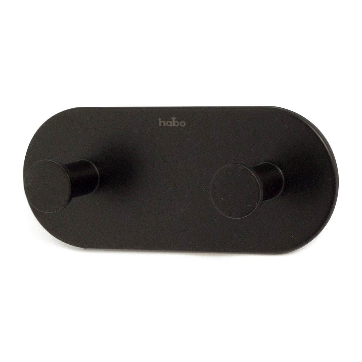 Habo Gentle Dobbel Krok Selvklebende Svart Habo Knagger HA-100365