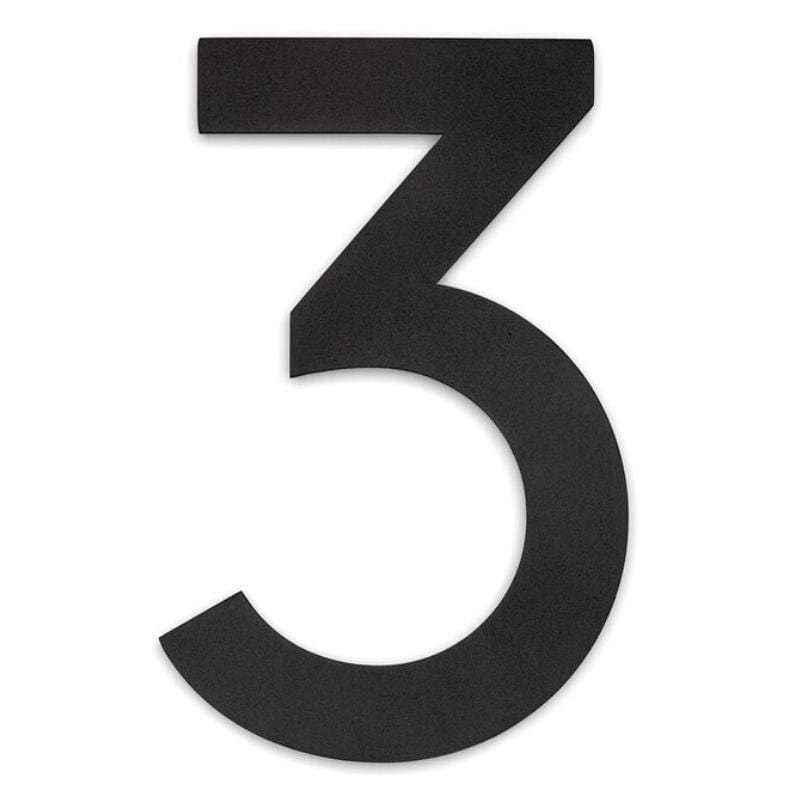 Habo Home Husnummer H21cm Svart / 3 Habo Husnummer HA-30729