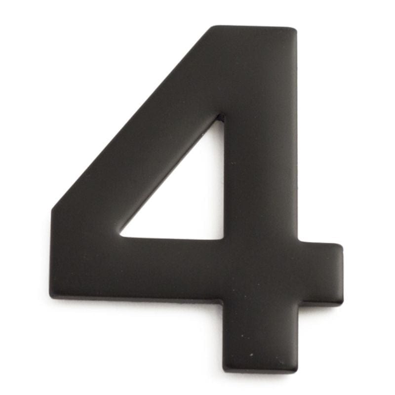Habo Husnummer H5cm Svart / 4 Habo Husnummer HA-16898