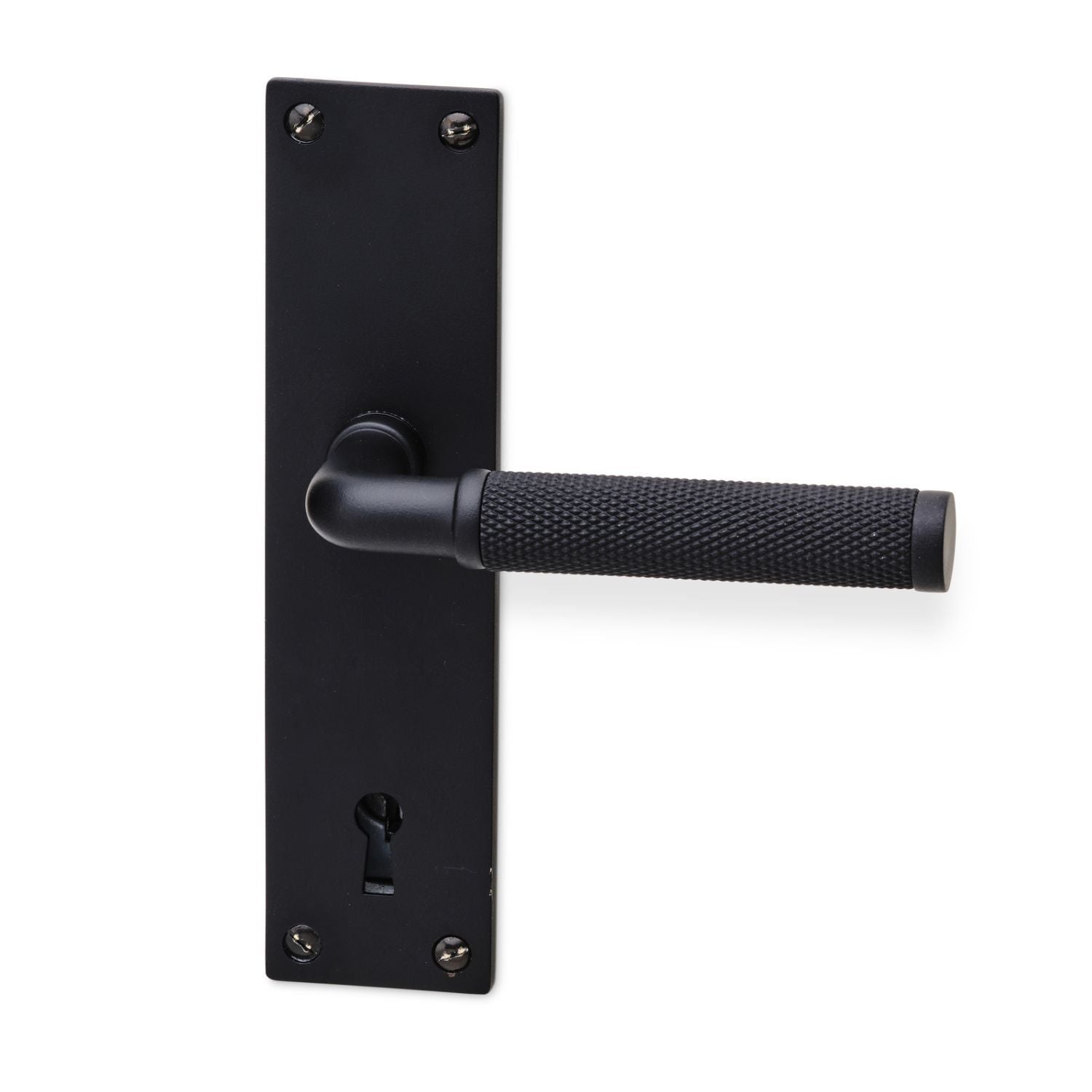 Habo Lexington Dørhåndtak med Langskilt Svart Habo Dørhåndtak innerdør HA-63413