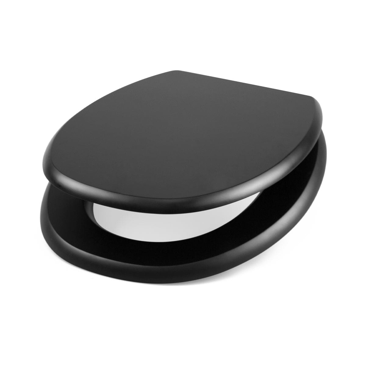 Habo Nature Toalettsete Universal med soft close Svart Habo Toalettsete HA-30064