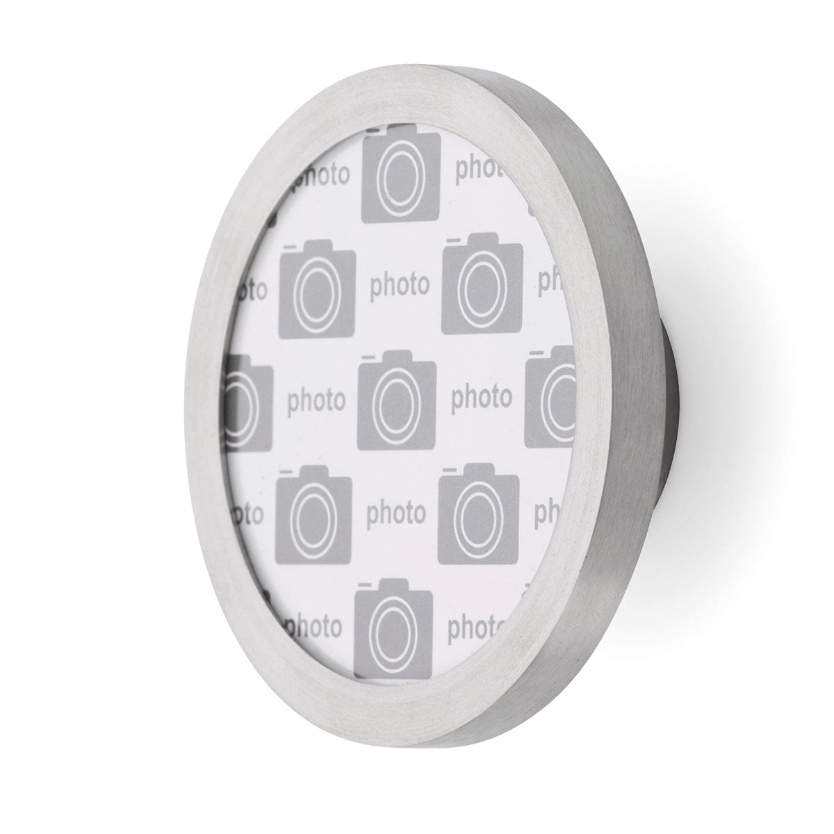 Habo Pic Enkel Krok Ø25-75mm Børstet stål / 75mm Habo Knagger HA-17853