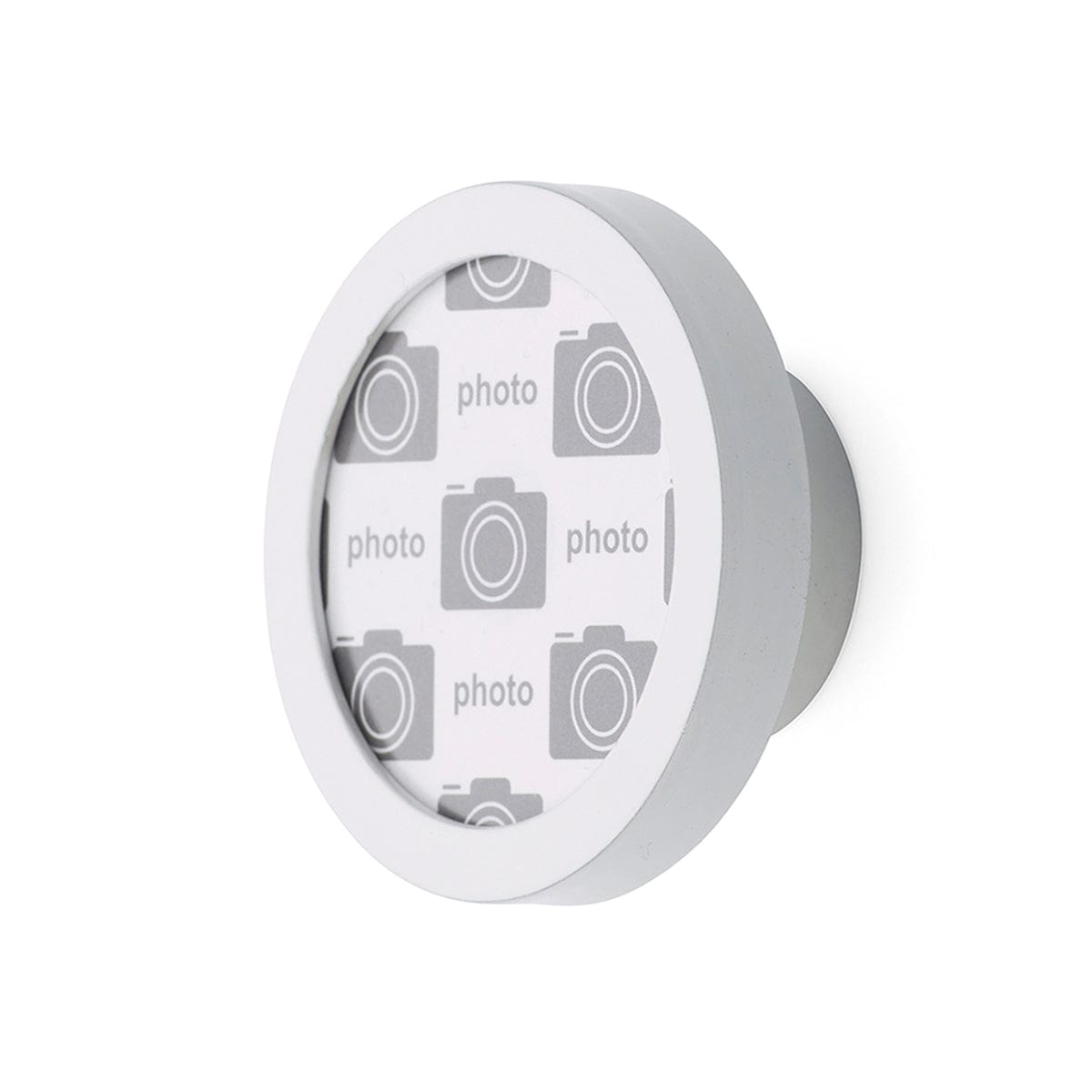 Habo Pic Enkel Krok Ø25-75mm Hvit / 50mm Habo Knagger HA-17846