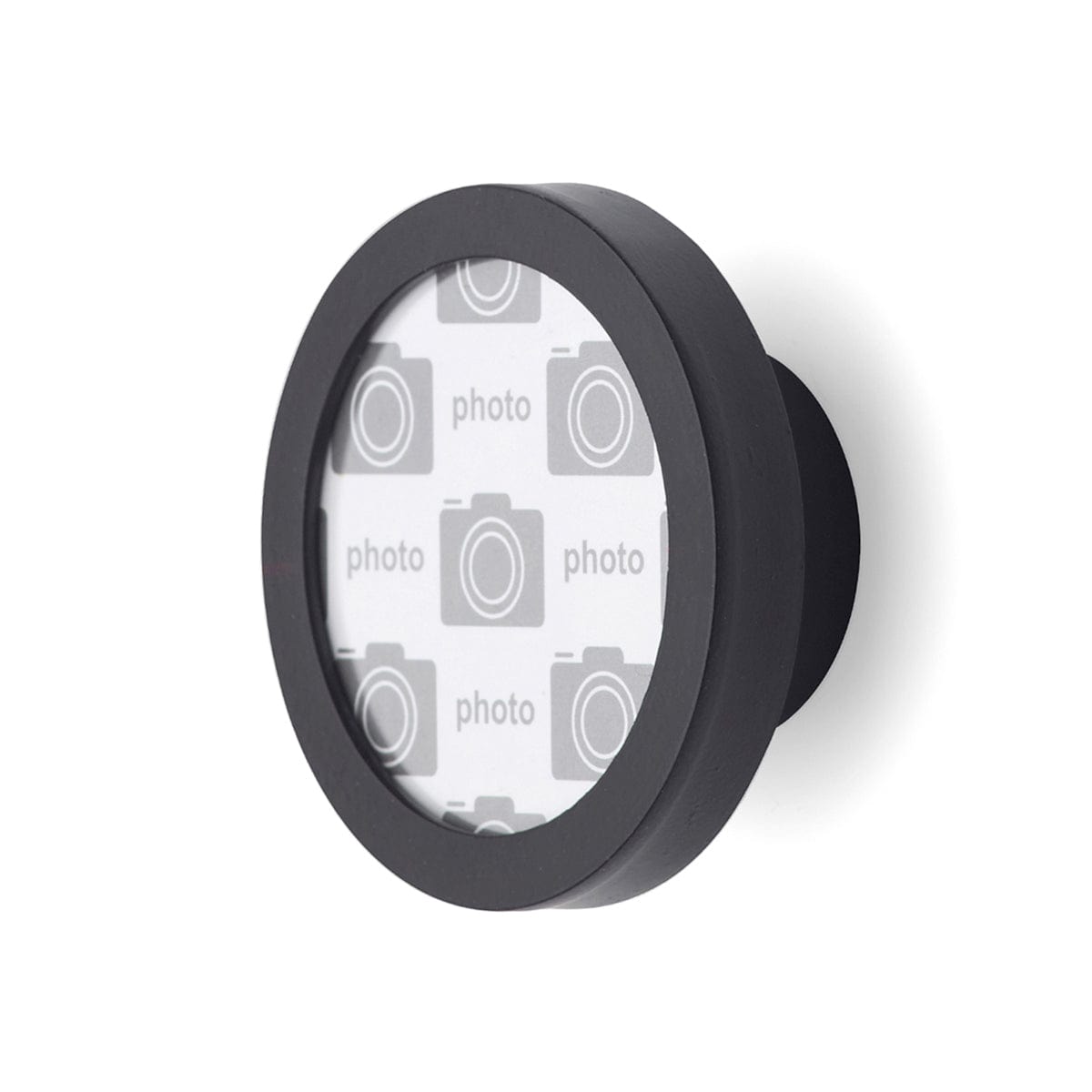 Habo Pic Enkel Krok Ø25-75mm Svart / 50mm Habo Knagger HA-17846