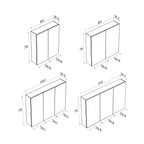 HeiHus Crest Speilskap