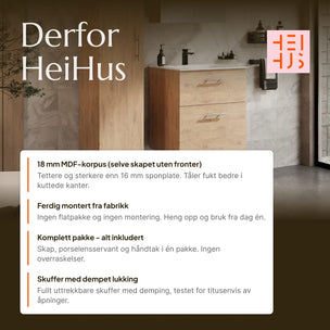 HeiHus Crest Speilskap