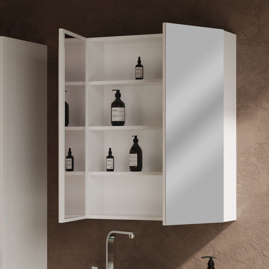 HeiHus Crest Speilskap Hvit matt / 60cm HeiHus Speilskap HH-FCTWHM060MC