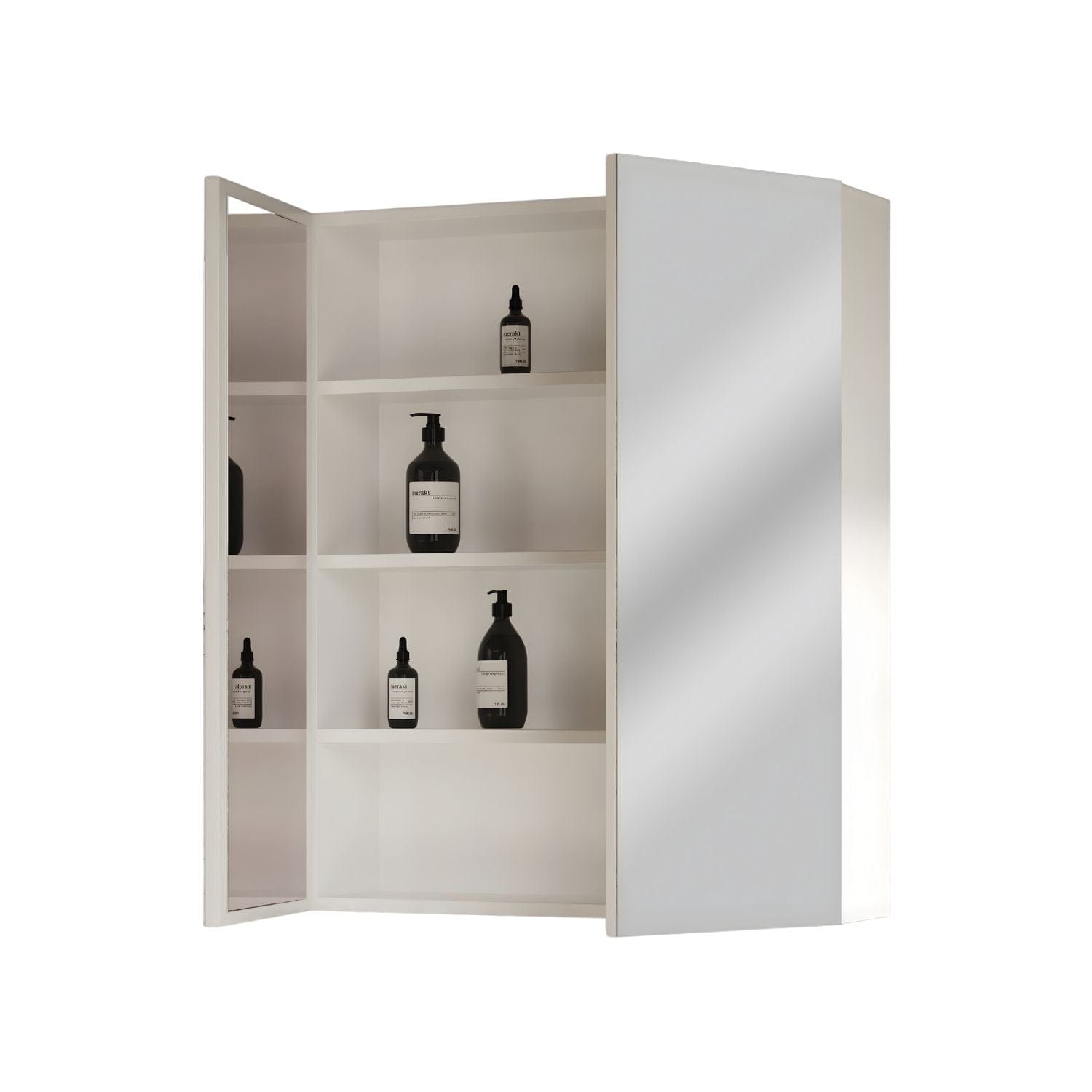 HeiHus Crest Speilskap Hvit matt / 60cm HeiHus Speilskap HH-FCTWHM060MC