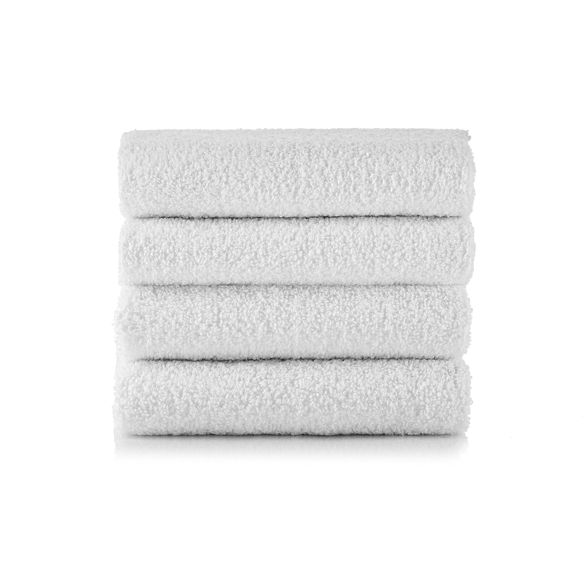 HeiHus FLUFFY håndkle M 50x100cm Premium hvit / 4-pakning (4M) HeiHus Håndhåndkle BUN-4TFYWH050100