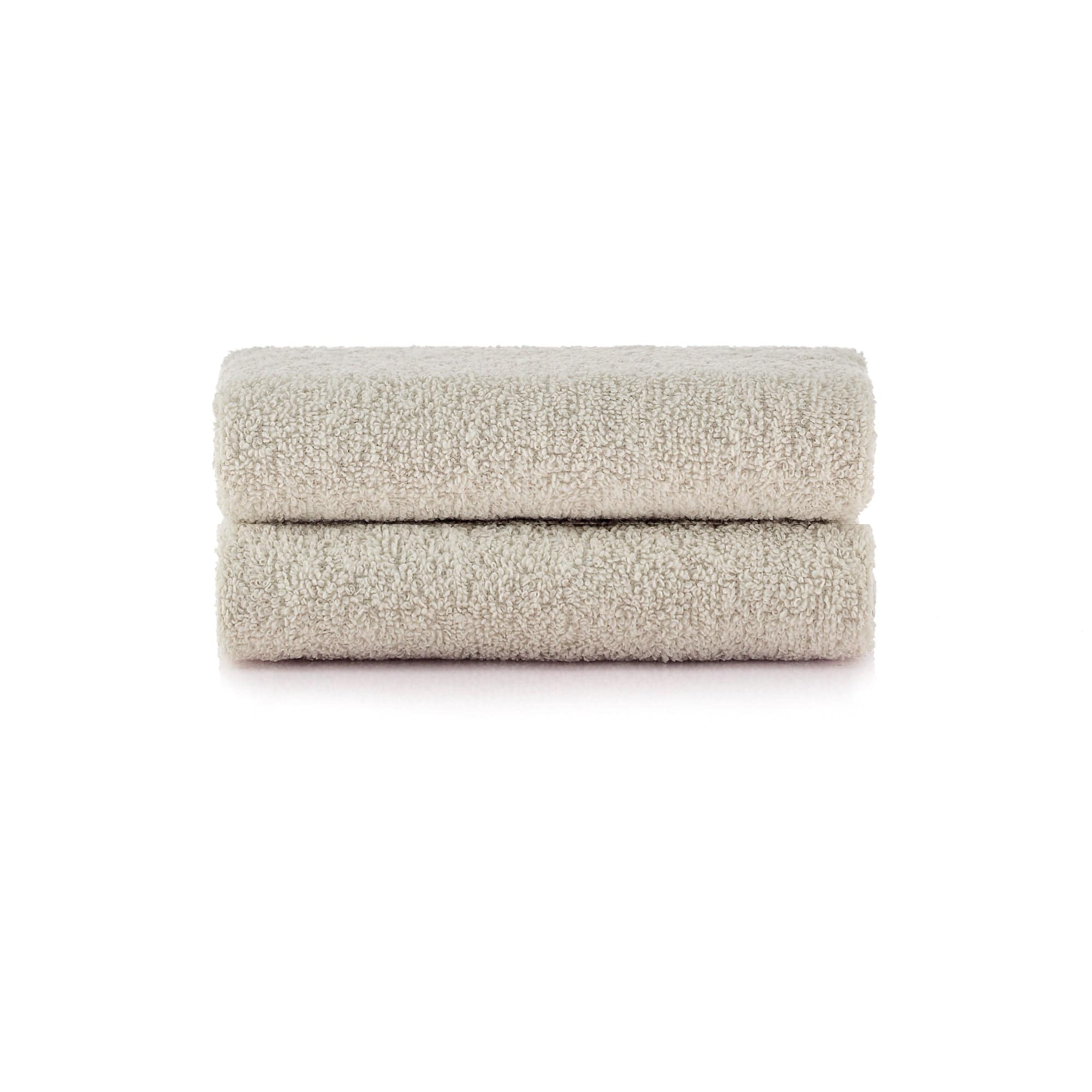 HeiHus FLUFFY håndkle M 50x100cm Varm beige / 2-pakning (2M) HeiHus Håndhåndkle BUN-2TFYBE050100