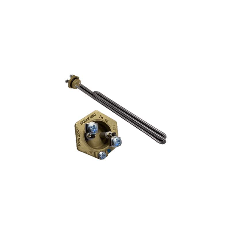 Høiax Varmeelement G1" - 230V med skrutilkobling 1.95kW 230V Høiax Reservedel bereder HO-8025104