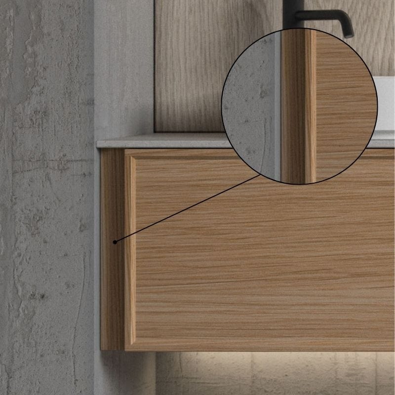 INR AIR Foring 2-pakning B150xH350xD19mm Natural oak INR Iconic Nordic Rooms Tilbehør baderomsinnredning INR-367934