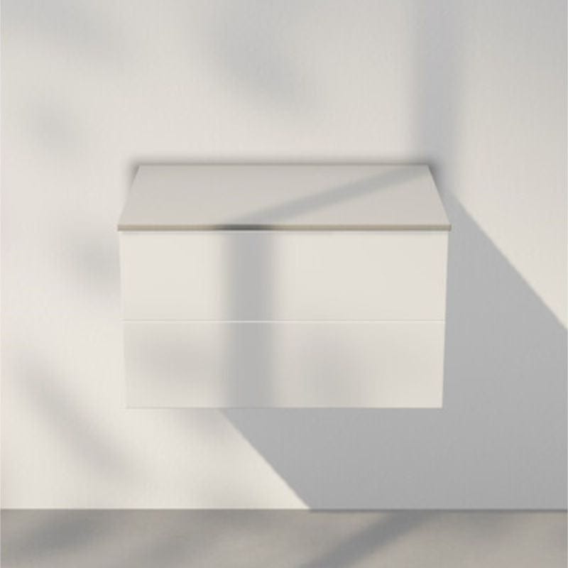 INR AIR Solid Servantskap med 2 Skuffer H350xD450mm Premium white / 60cm INR Iconic Nordic Rooms Servantskap INR-366511