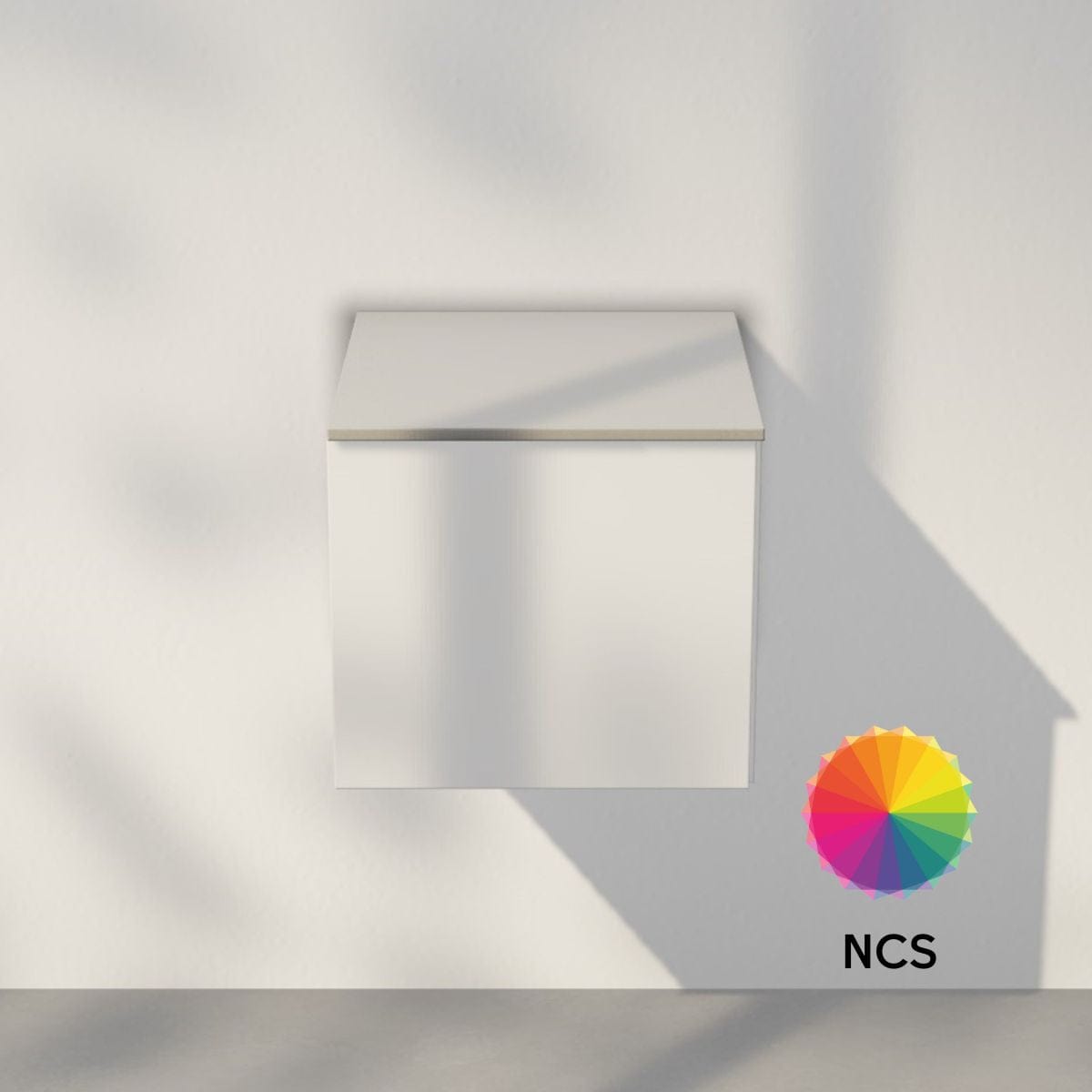 INR AIR Solid Servantskap med dør NCS farge / 40cm / Høyre INR Iconic Nordic Rooms Servantskap INR-366366H