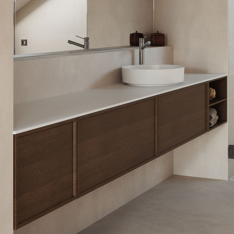 INR AIR Unlimited Benkeplate Måltilpasset Opp til 2408mm INR Iconic Nordic Rooms Benkeplate bad