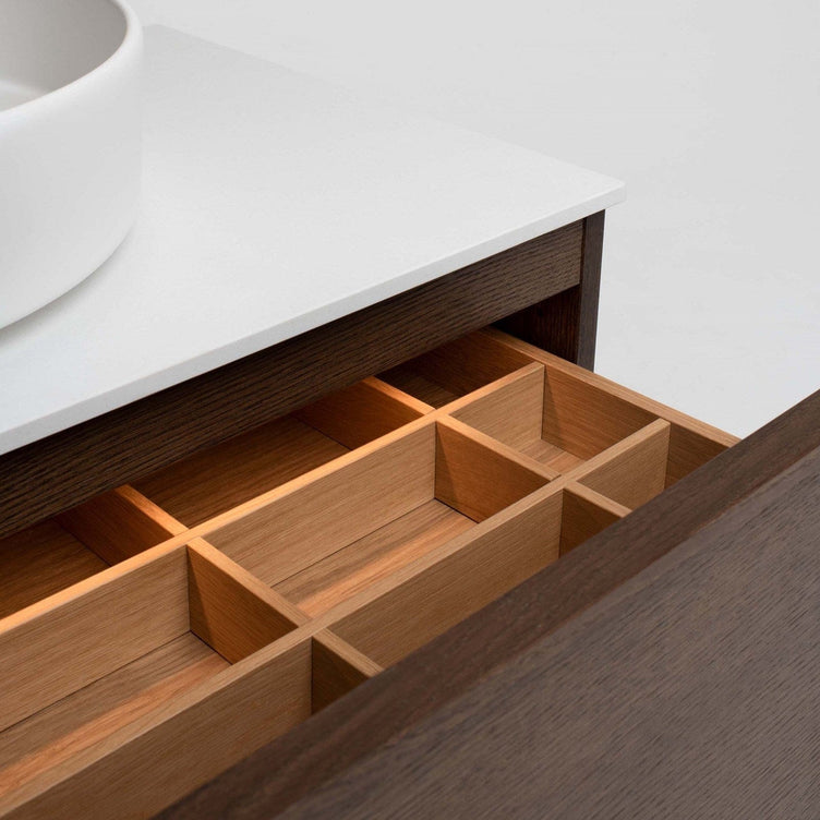 INR Air Wood Servantskap Hel front med 2 Skuffer