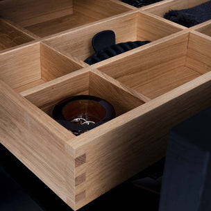 INR Air Wood Servantskap Hel front med 2 Skuffer