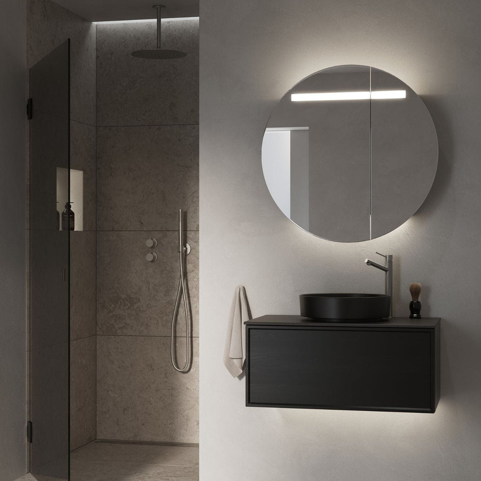 INR Air Wood Servantskap Hel front med 2 Skuffer INR Iconic Nordic Rooms Servantskap