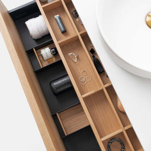 INR Air Wood Servantskap Hel front med 2 skuffer og 1 dør