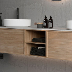 INR Air Wood Servantskap med Åpen oppbevaring