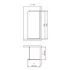 INR ARC 20 Frame Skjermvegg Standardmål