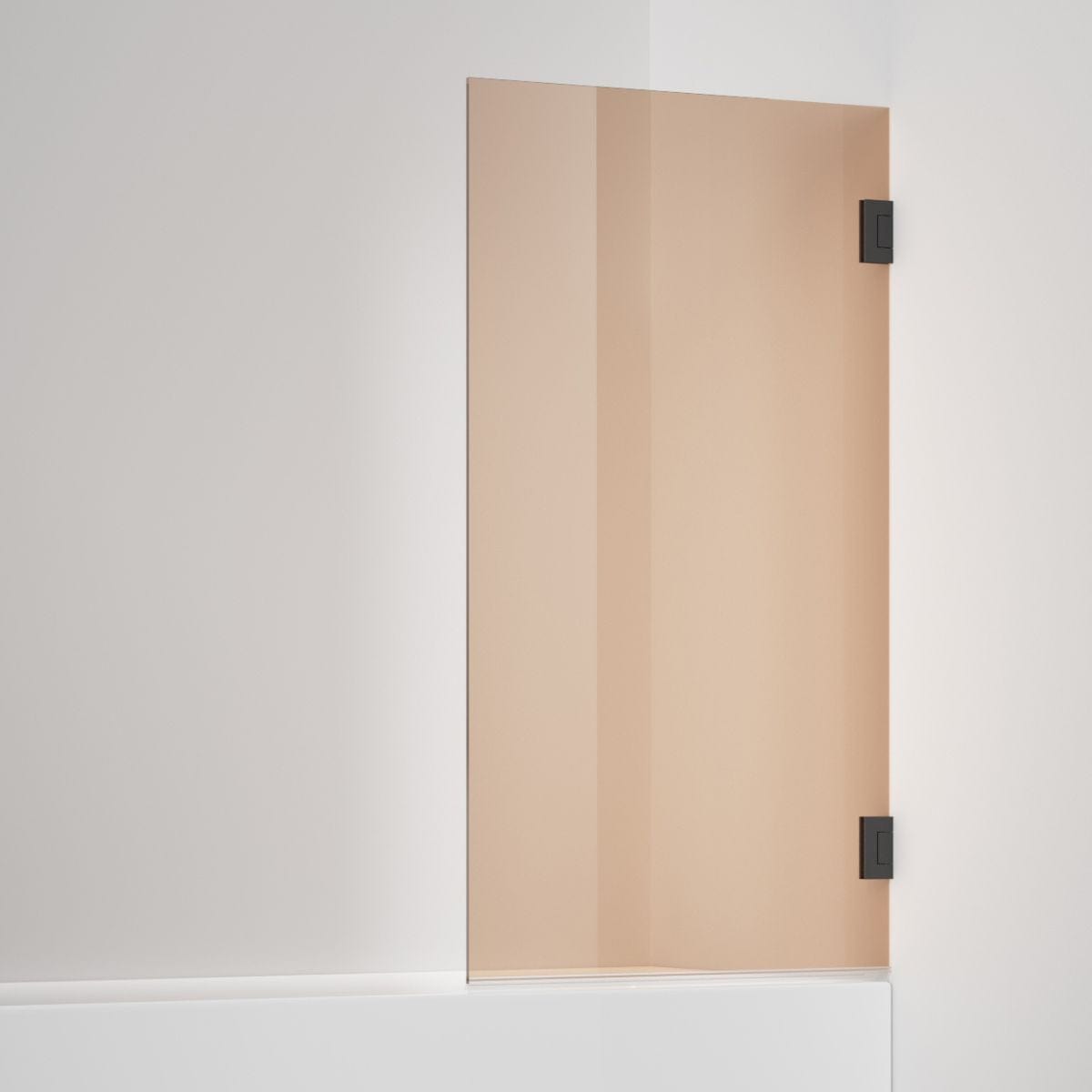 INR Badekarvegg ARC 17 Original Måltilpasset Svart matt / Måltilpasset / Bronse glass INR Iconic Nordic Rooms Badekarvegg INR-11742100