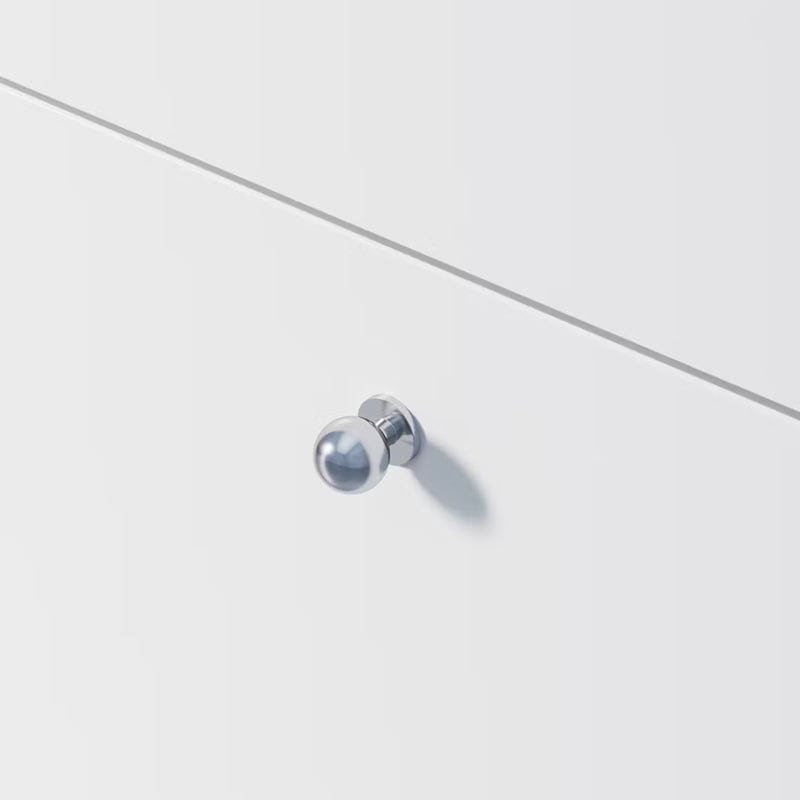 INR BELL Knott Ø25mm Chrome INR Iconic Nordic Rooms Knotter og håndtak INR-20191