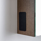 INR CIRC Ø80 Speilskap med Regulerbar belysning