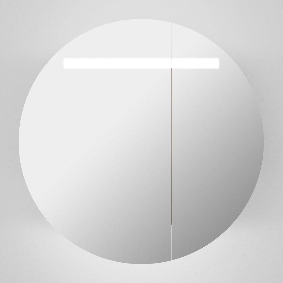 INR CIRC Ø80 Speilskap med Regulerbar belysning Ø80x159mm INR Iconic Nordic Rooms Speilskap