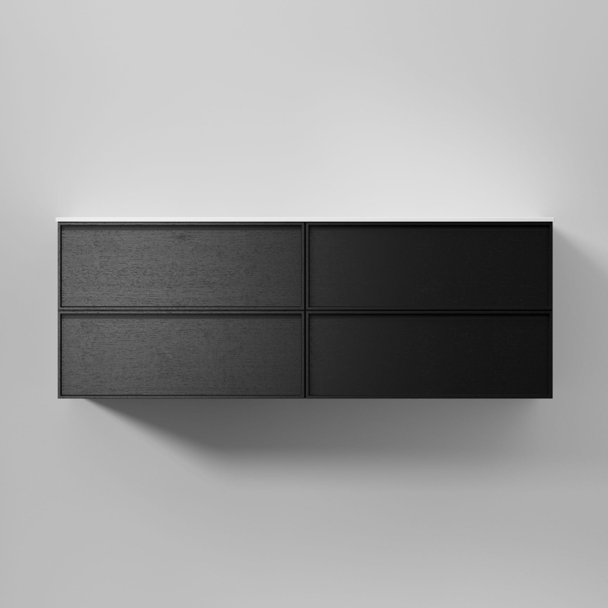 INR Core Sense Servantskap Black oak / 140cm dobbel INR Iconic Nordic Rooms Servantskap INR-379739