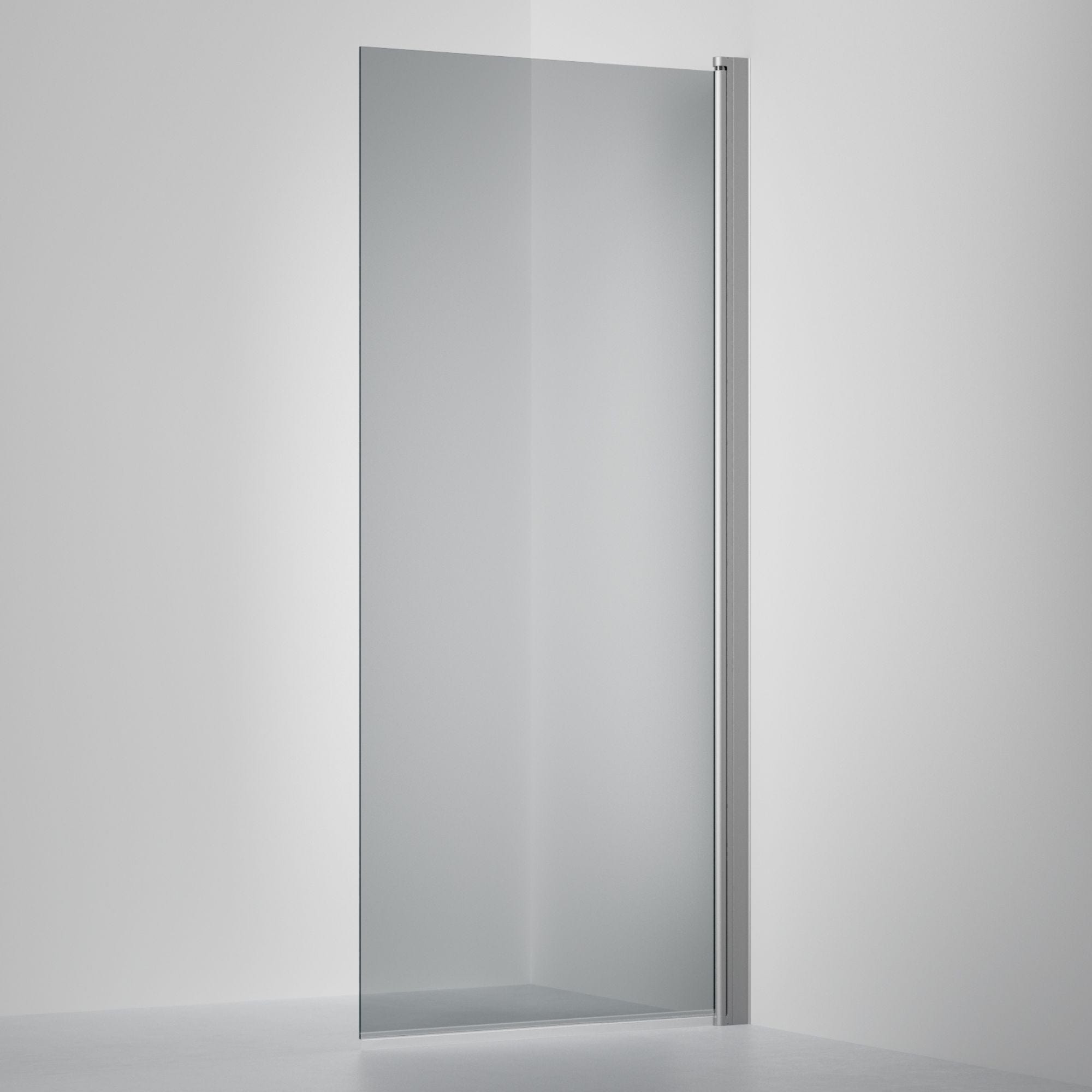 INR Dusjdør LINC 19 Original Måltilpasset Matt aluminium / Måltilpasset / Grått glass INR Iconic Nordic Rooms Dusjdør INR-51903900