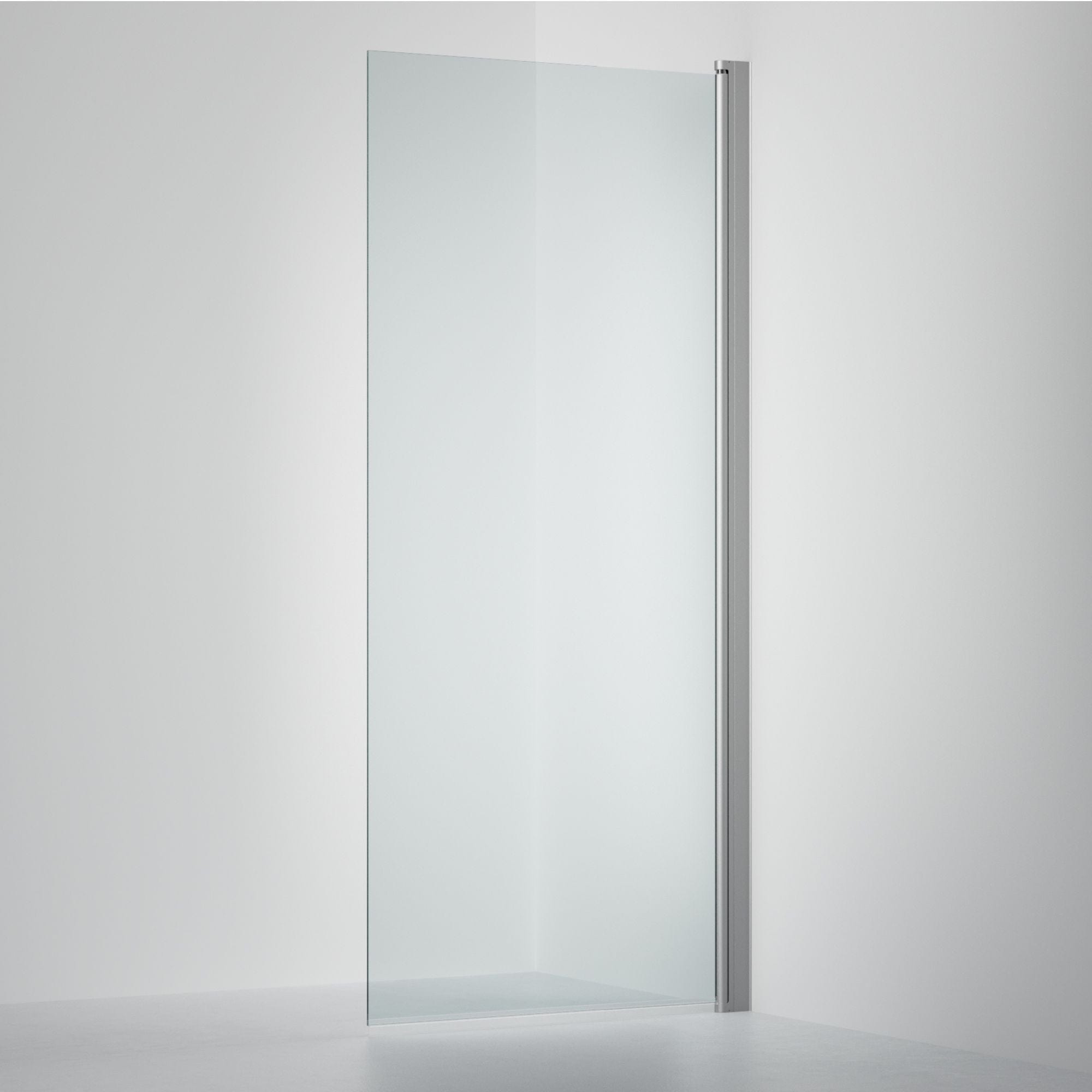 INR Dusjdør LINC 19 Original Måltilpasset Matt aluminium / Måltilpasset / Klart glass INR Iconic Nordic Rooms Dusjdør INR-51902900