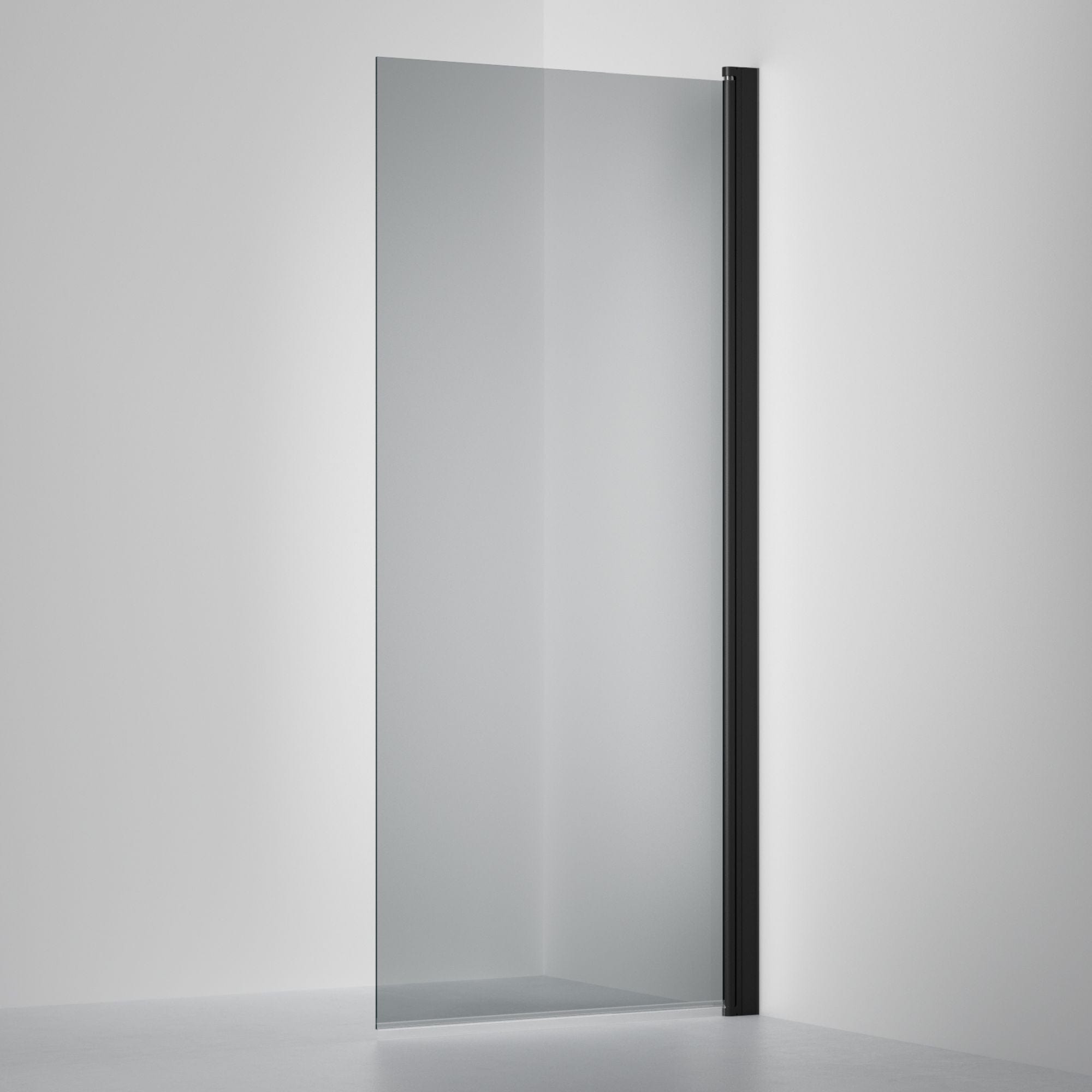 INR Dusjdør LINC 19 Original Måltilpasset Svart matt / Måltilpasset / Grått glass INR Iconic Nordic Rooms Dusjdør INR-51903100